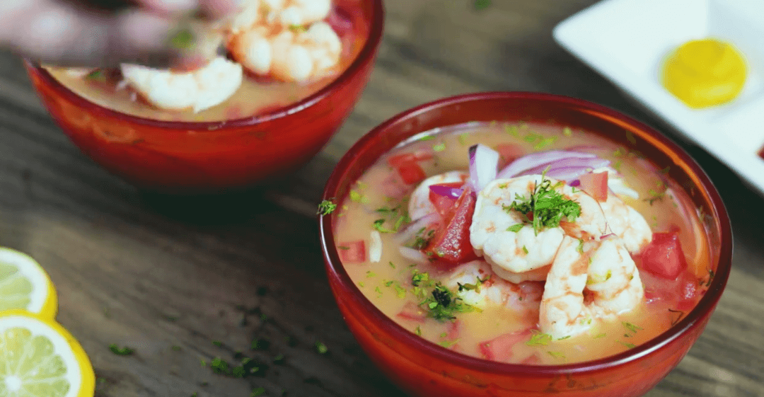 Ceviche de crevettes