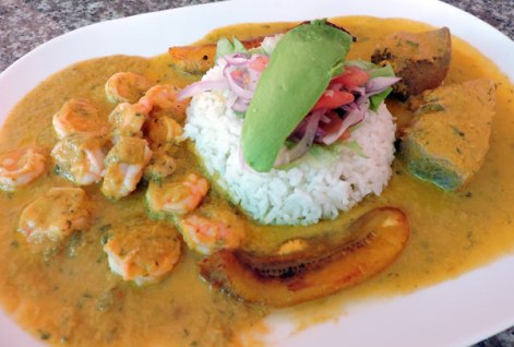 Shrimp encocado